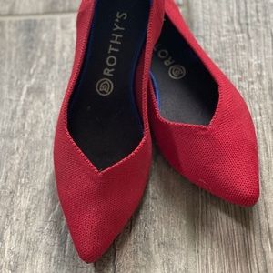 Chili Red Rothy’s 10.5